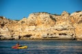 Atlantic coast of Algarve, Portugal Royalty Free Stock Photo