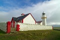 Atlantic lighthouse in Dingle Royalty Free Stock Photo
