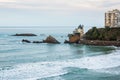 Atlantic Ocean in Biarritz, France