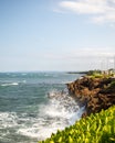 Atlantic Ocean with brave waves