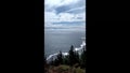 Atlantic ocean breaking its waves on the coast