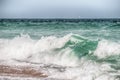 Atlantic Ocean at Cape Hatteras North Carolina Royalty Free Stock Photo