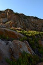 Atlantic Ocean coast and cliffs. Cabo da Roca, Portugal.