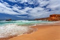 Atlantic ocean - Sagres Algarve Portugal Royalty Free Stock Photo