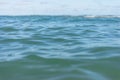 Atlantic Ocean surface water ripples, Recife beach, Brazil Royalty Free Stock Photo