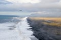 Atlantic Ocean viewed from Icelandic lighthouse