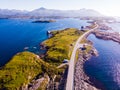 The Atlantic Road in Norway Royalty Free Stock Photo