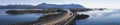 Atlantic road near Molde in South Norway