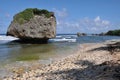 Atlantic rock formations at Bathsheba Beach Barbados