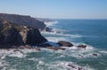 Atlantic rocky coast view