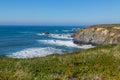 Atlantic rocky coast view