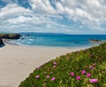 Atlantic sandy Illas beach (Spain