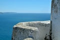 Atlantic view from the Sitio in Nazare - Portugal