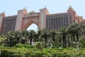Atlantis hotel in Palm Jumeirah Dubai United Arab Emirates Royalty Free Stock Photo
