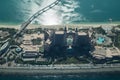 Atlantis The Palm Hotel aerial view