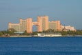Atlantis Paradise Island Resort in Nassau, Bahamas. Royalty Free Stock Photo