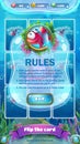 Atlantis ruins GUI - mobile format rules screen