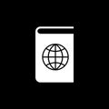 Atlas and globe icon. vector design. Geography, Atlas symbol. web. graphic. JPG. AI. app. logo. object. flat. image