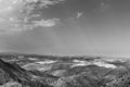 Atlas mountains landscape sunny day