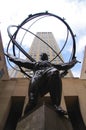 Atlas in Rockefeller Center Royalty Free Stock Photo