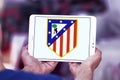 Atletico madrid soccer club logo