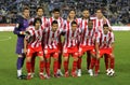 Atletico Madrid Team Royalty Free Stock Photo