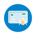 Atm bug Isolated Vector icon which can easily modify or edit Royalty Free Stock Photo