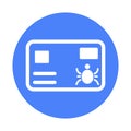 Atm bug Isolated Vector icon which can easily modify or edit Royalty Free Stock Photo