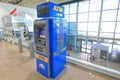 ATM cash machine Leonardo da Vinci Fiumicino airport Rome Italy
