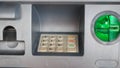 ATM close-up Royalty Free Stock Photo