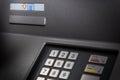 ATM close-up Royalty Free Stock Photo