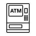 ATM Icon Royalty Free Stock Photo