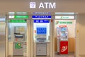 ATM in Japan auto money teller machine