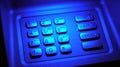 ATM key pad Royalty Free Stock Photo