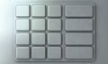 ATM Keypad Closeup Royalty Free Stock Photo