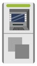 ATM Machine, illustration, vector Royalty Free Stock Photo
