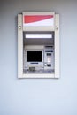 ATM in the mall without people Royalty Free Stock Photo