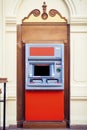 ATM in the mall without people Royalty Free Stock Photo