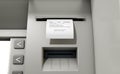 ATM Slip Declined Receipt