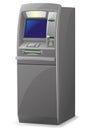 Atm vector illustration Royalty Free Stock Photo