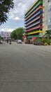 The atmosphere on adiyaksa street near the Panakkukang mall, Makassar