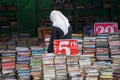 The atmosphere on a book  fair in Blitar, East Java, Indonesia Royalty Free Stock Photo