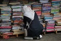 The atmosphere on a book  fair in Blitar, East Java, Indonesia Royalty Free Stock Photo