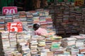 The atmosphere on a book  fair in Blitar, East Java, Indonesia Royalty Free Stock Photo