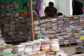 The atmosphere on a book fair in Blitar, East Java, Indonesia