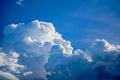 the atmosphere of the cloud in the sky Royalty Free Stock Photo