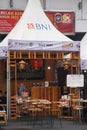 The atmosphere of indonesian coffee festival