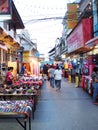 Atmosphere environment around souvenir walking street, the CHIANG RAI NIGHT BAZAAR