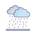 Atmosphere Line Style vector icon which can easily modify or edit