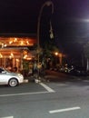 atmosphere Sanur in the night time at 7.47 Pm